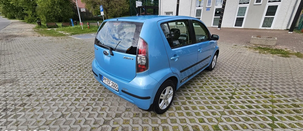 Subaru Justy cena 11500 przebieg: 176000, rok produkcji 2008 z Mogielnica małe 137